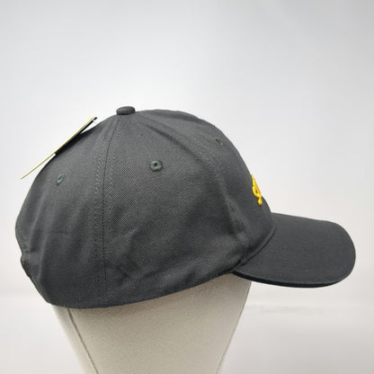 Stanley Snapback Hat Gray One Size Embroidered Adjustable Construction Tool Logo