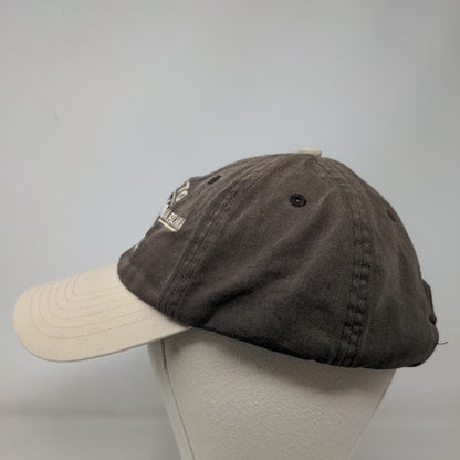 Edisto Island South Carolina Strapback Hat Brown One Size Embroidered