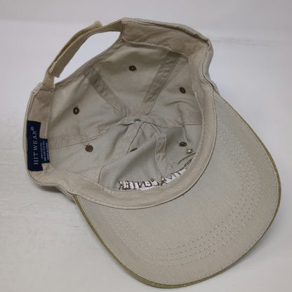 Hit Wear Baseball Cap Beige One Size Strapback Active Center Health Wellness Hat