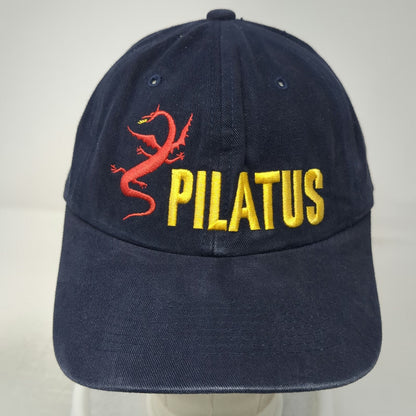 Pilatus Baseball Cap Blue Red Yellow One Size Dragon Aviation Embroidered Hat