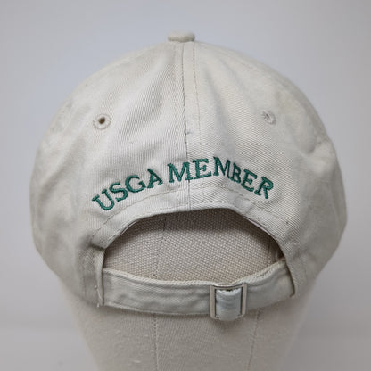 US Open 2007 Oakmont USGA Member Baseball Cap Beige OS Adjustable Embroidered
