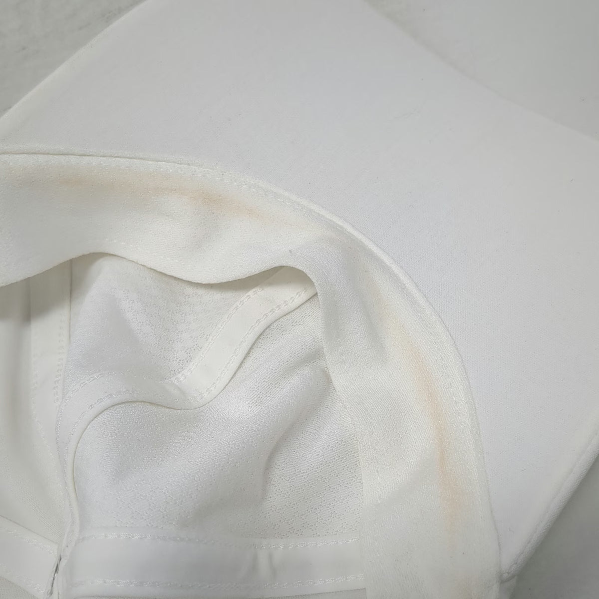 lululemon Baseball Cap White One Size Adjustable Slideback Polyester Logo Hat