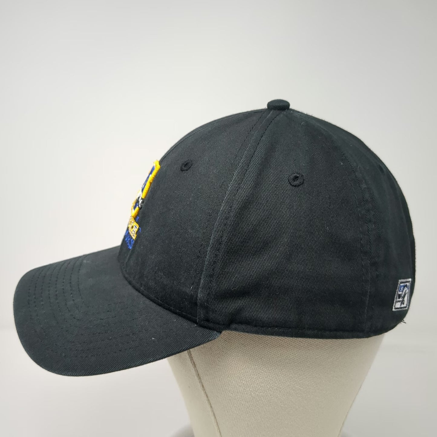 Alaska Nanooks NCAA The Game Black One Size Cap Embroidered Logo Slideback Hat