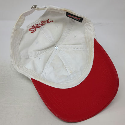 D.A.R.E. Baseball Cap White Red One Size Keeping Kids Off Drugs Embroidered Hat