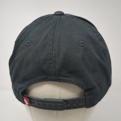 The Captain The Mad Hueys Snapback Hat Black One Size Adjustable Rope Yupoong