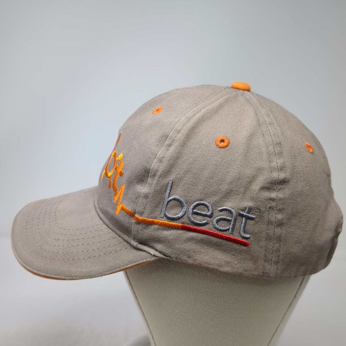 Cap America Baseball Cap Beige One Size Orangetheory OTbeat Strapback Hat