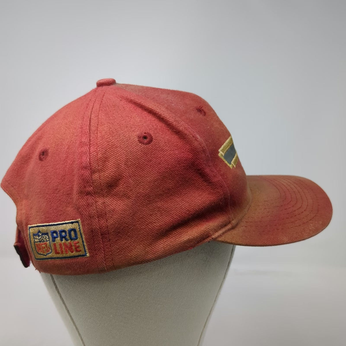 San Francisco 49ers NFL Sports Specialties Red Cap Pro Line Patch Logo Vintage