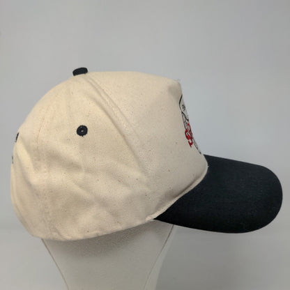 SOFA Switching Operations Men's Snapback Hat Tan Size OSFA Embroidered Logo