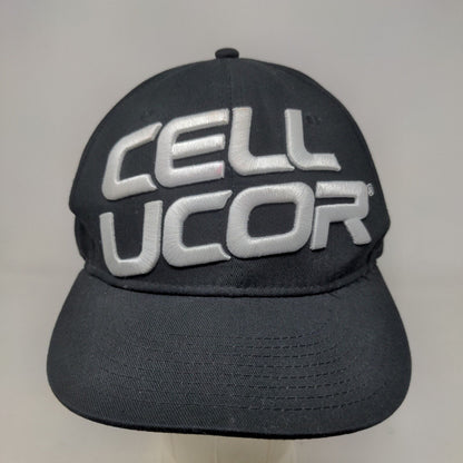 Cellucor Men's Snapback Hat Black Embroidered Big Logo Spell Out