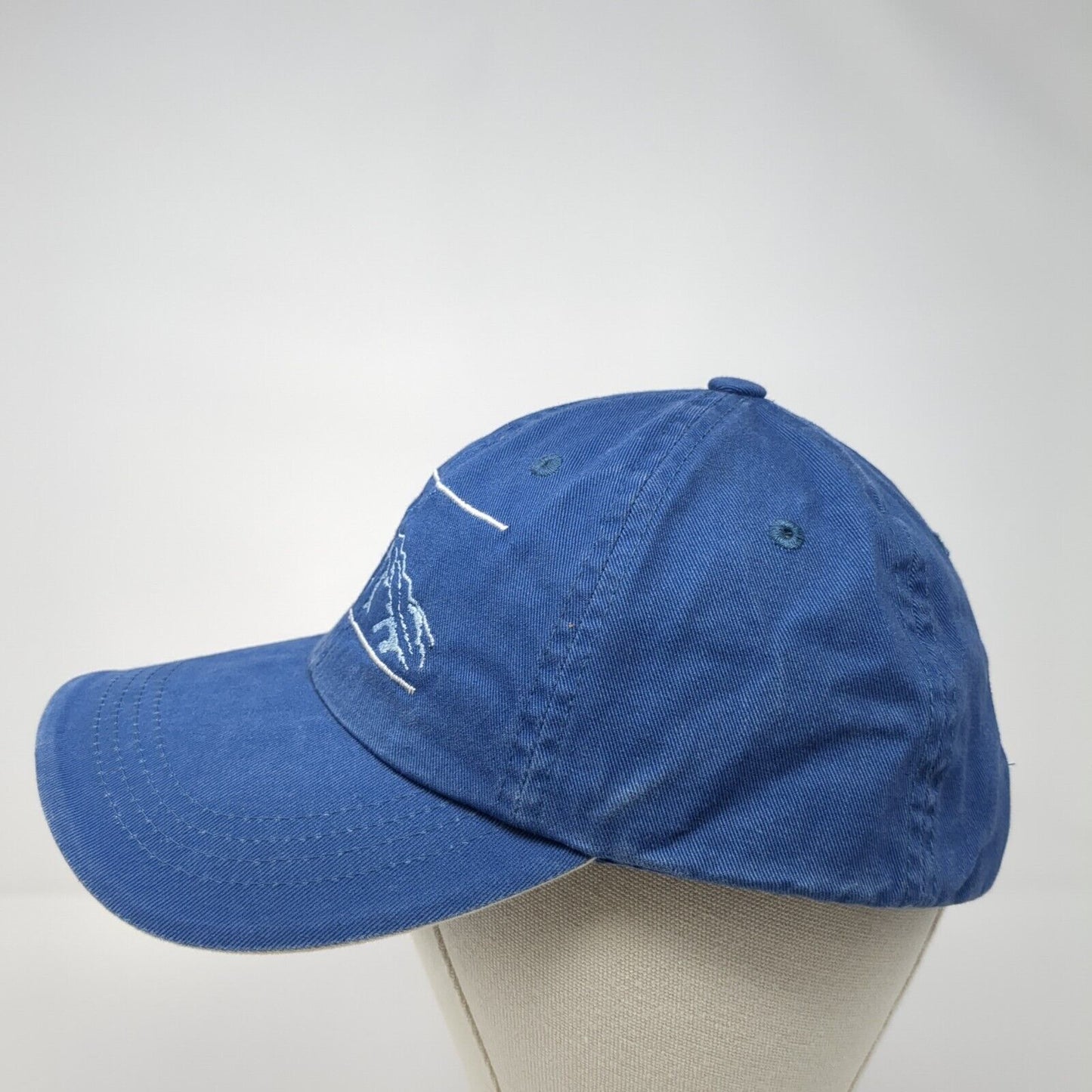 Portneuf River Outfitters Strapback Hat Blue One Size Port Authority