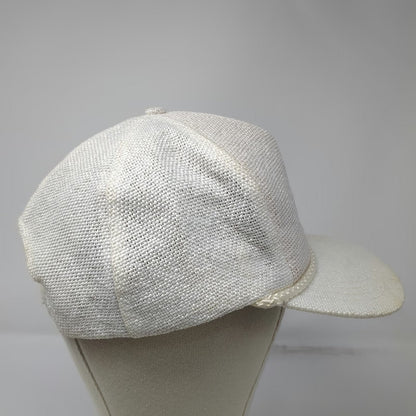 Sportcap 5 Panel White Hat OSFM Sea World 25th Anniversary Snapback Rope Mesh