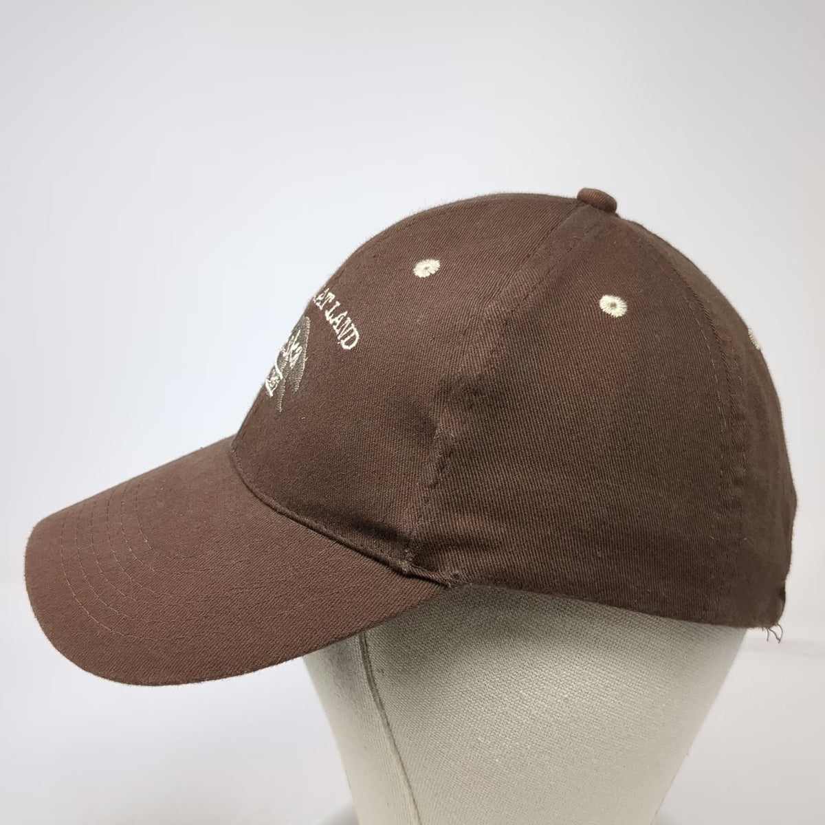 Arctic Circle Enterprises Brown Baseball Cap One Size Alaska Bear The Great Land