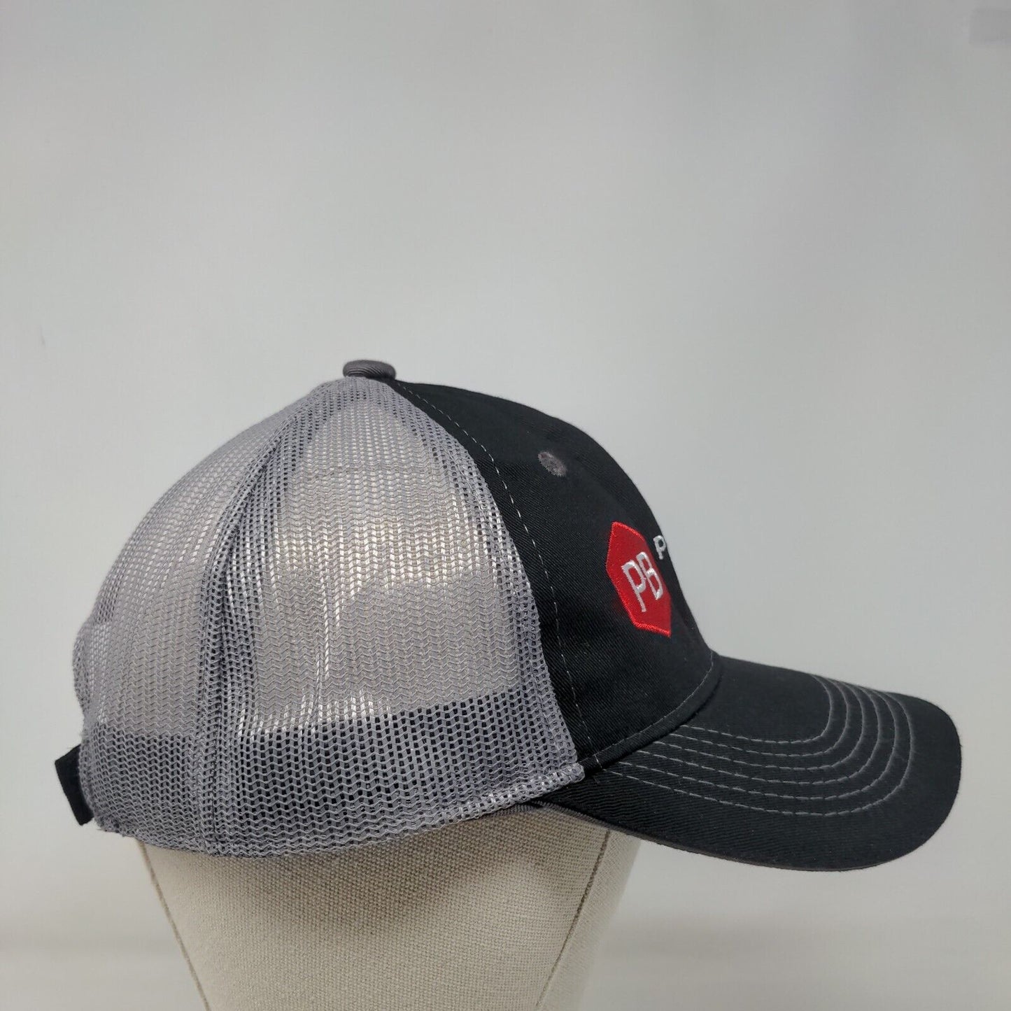 ProBilling & Funding Service Strapback Mesh Back Trucker Hat Black OSFA