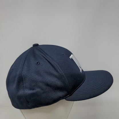 Letter M Cats Fitted Hat Blue L/XL Embroidered Richardson PTS40 Dryve
