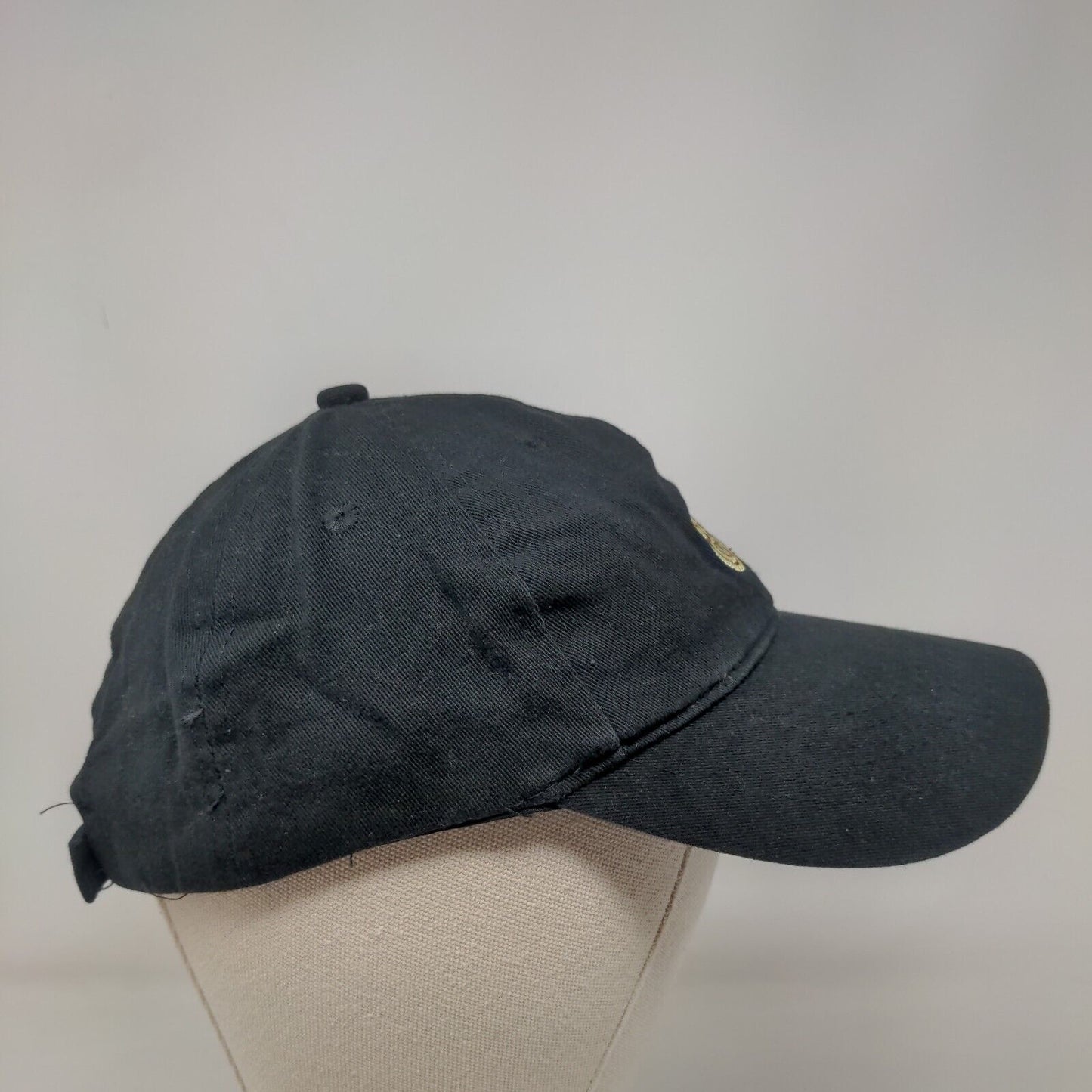 Panera Bread Slideback Hat Black One Size Adjustable Embroidered 6 Panel