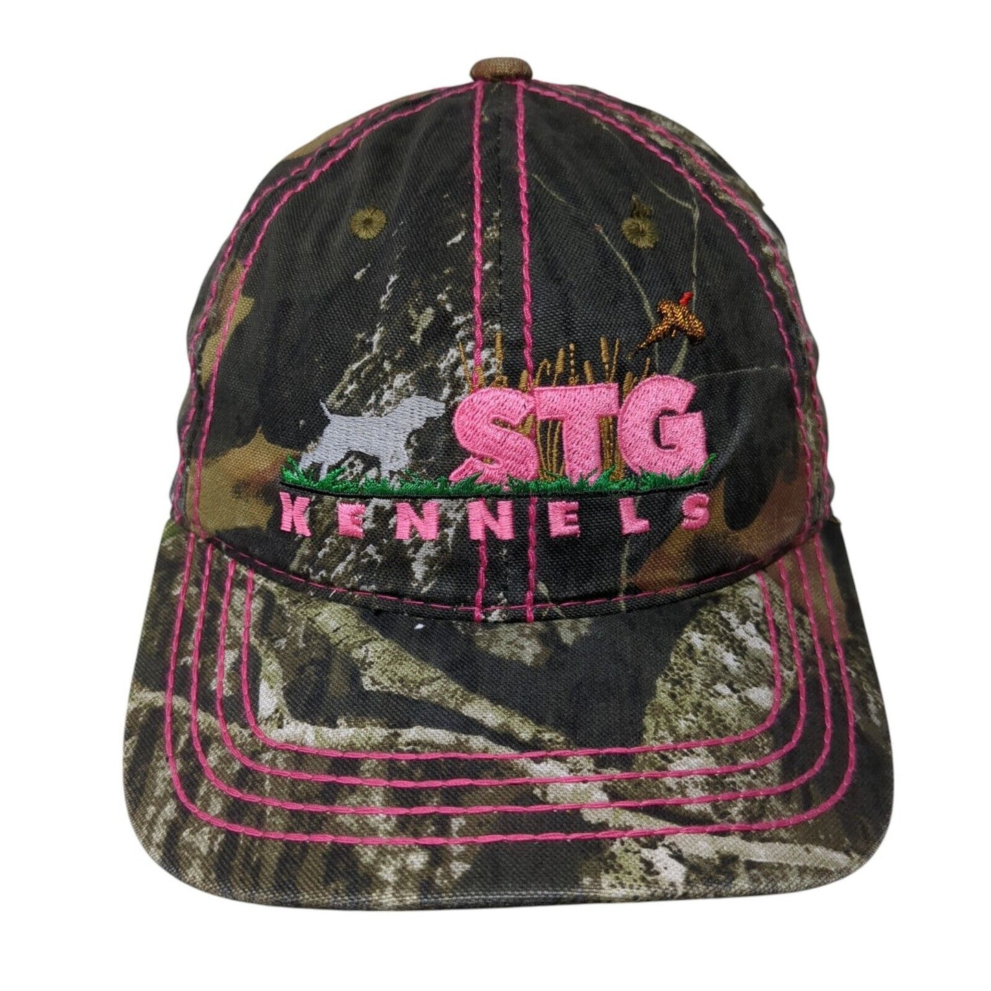 STG Kennels Womens Slideback Hat Camouflage OS Adjustable Ladies Fit Outdoor Cap