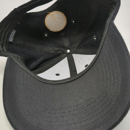 Black Gold Baseball Cap One Size Michoacan Mexico Eagle Snake Strapback Hat