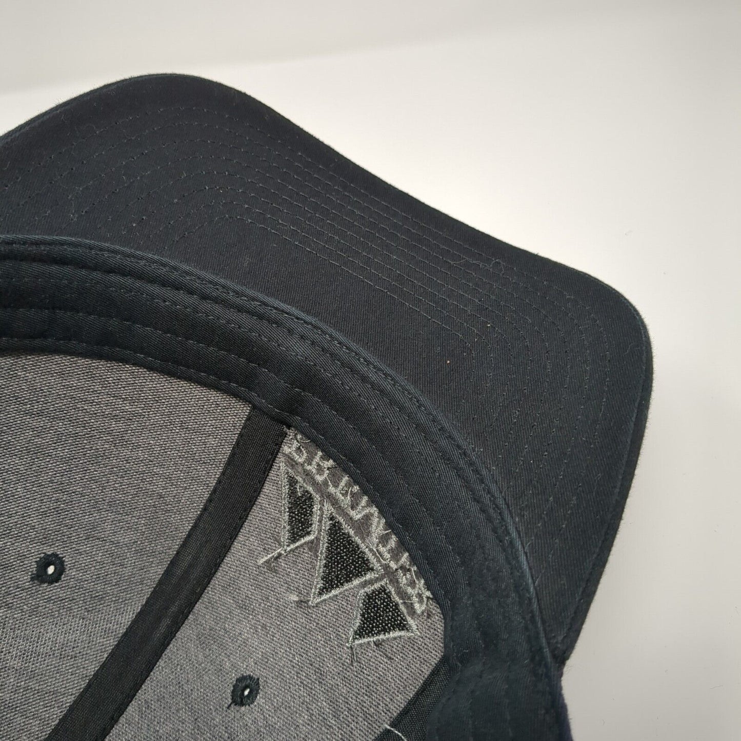 Premier Aggregates Snapback Trucker Hat Black One Size Mesh Back USA Flag