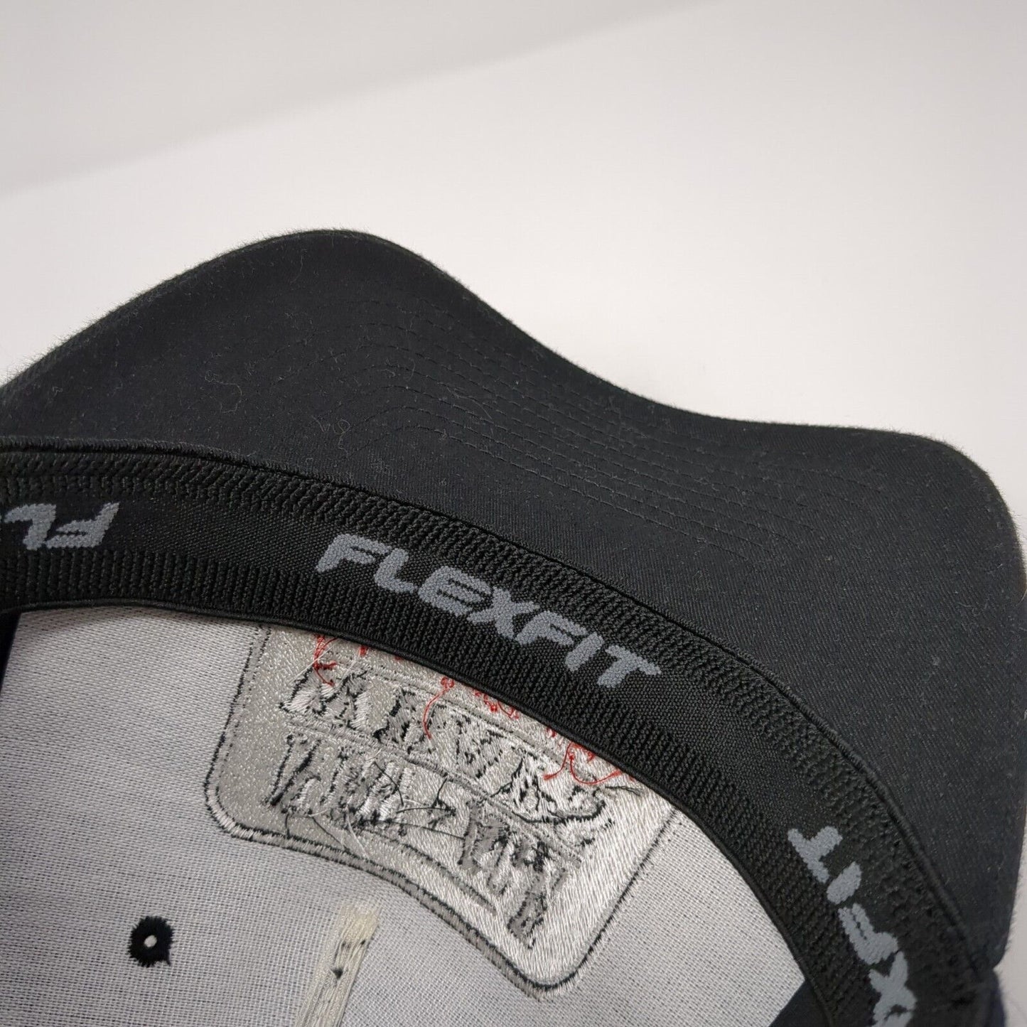New Age Wraps Custom Vehicle Fitted Hat Black S/M Embroidered Flexfit Yupoong