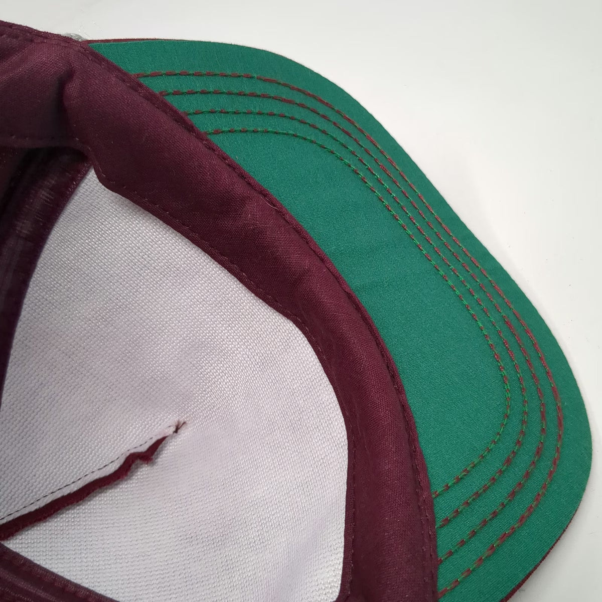 B&C Trucker Red Hat One Size Citizens Business Bank Agribusiness Dept Rope