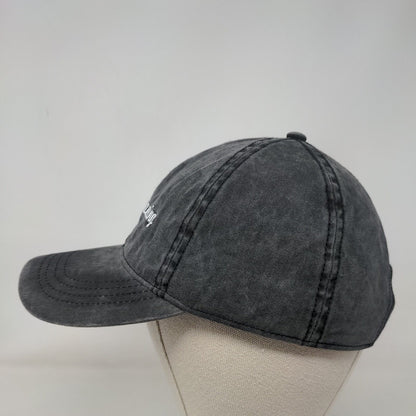 Social Distancing Slideback Hat Gray OSFM Adjustable Embroidered David and Young