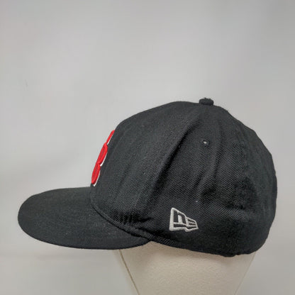 Tampa Bay Rays Fitted Hat Black 7 1/8 Embroidered Logo New Era 59Fifty