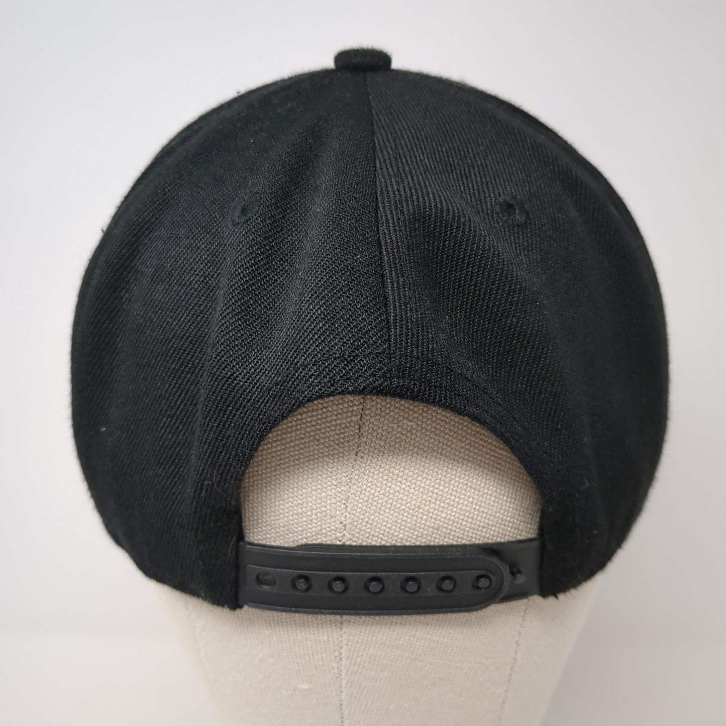 X Snapback Hat Black One Size Adjustable Embroidered 6 Panel Quanhaigou