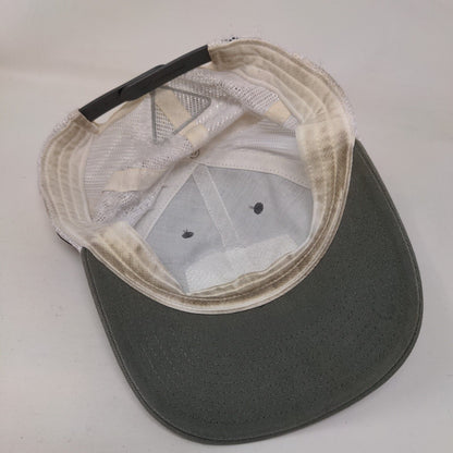 First On The Water Snapback Mesh Back Trucker Hat Gray One Size Columbia PFG
