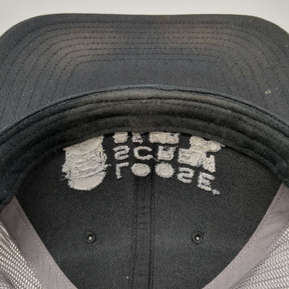 Richardson Trucker Hat Black Gray One Size Loose Screw Beer Co Mesh Snapback