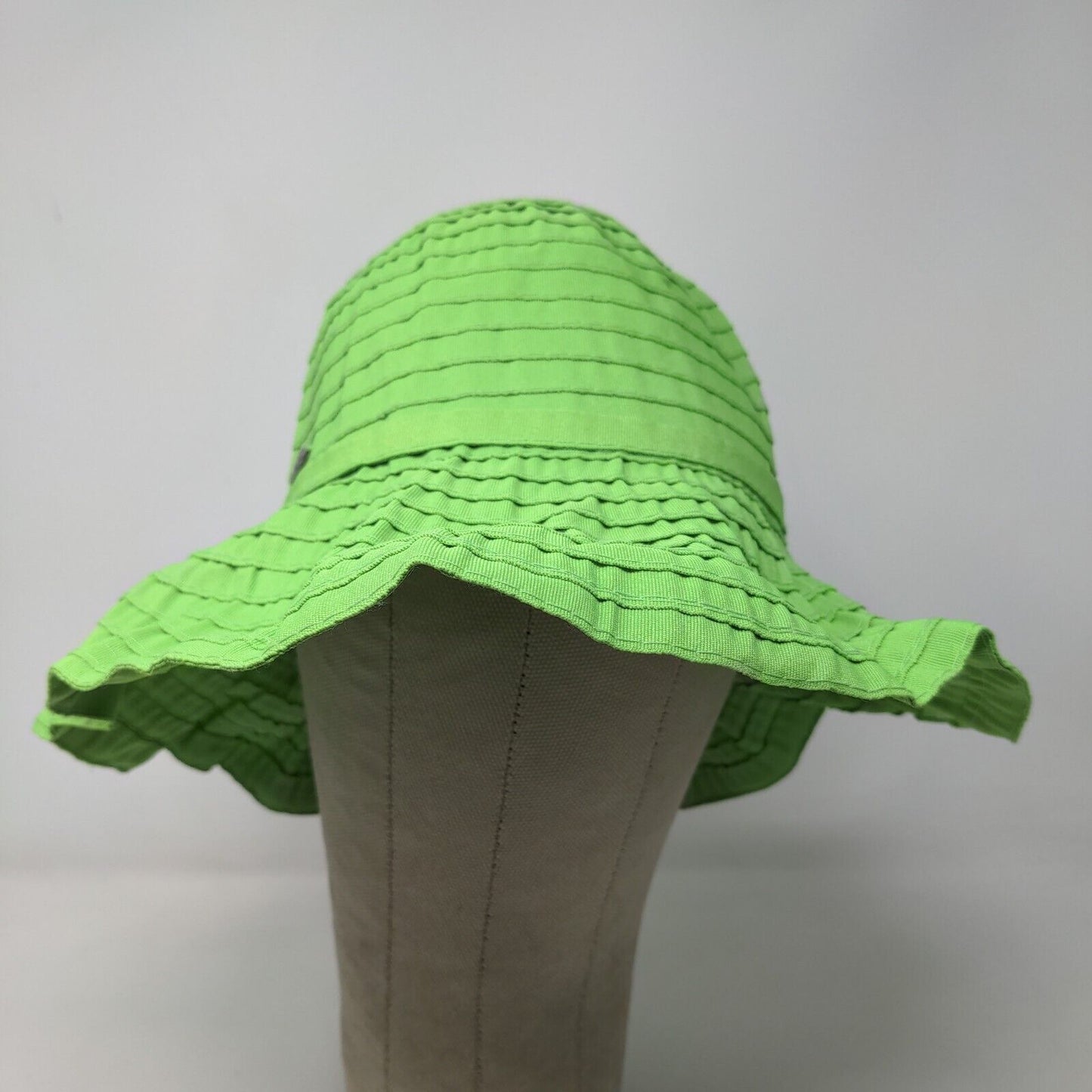 Panama Jack Women's Wide Brim Sun Hat Green Size OS 100% Polyester