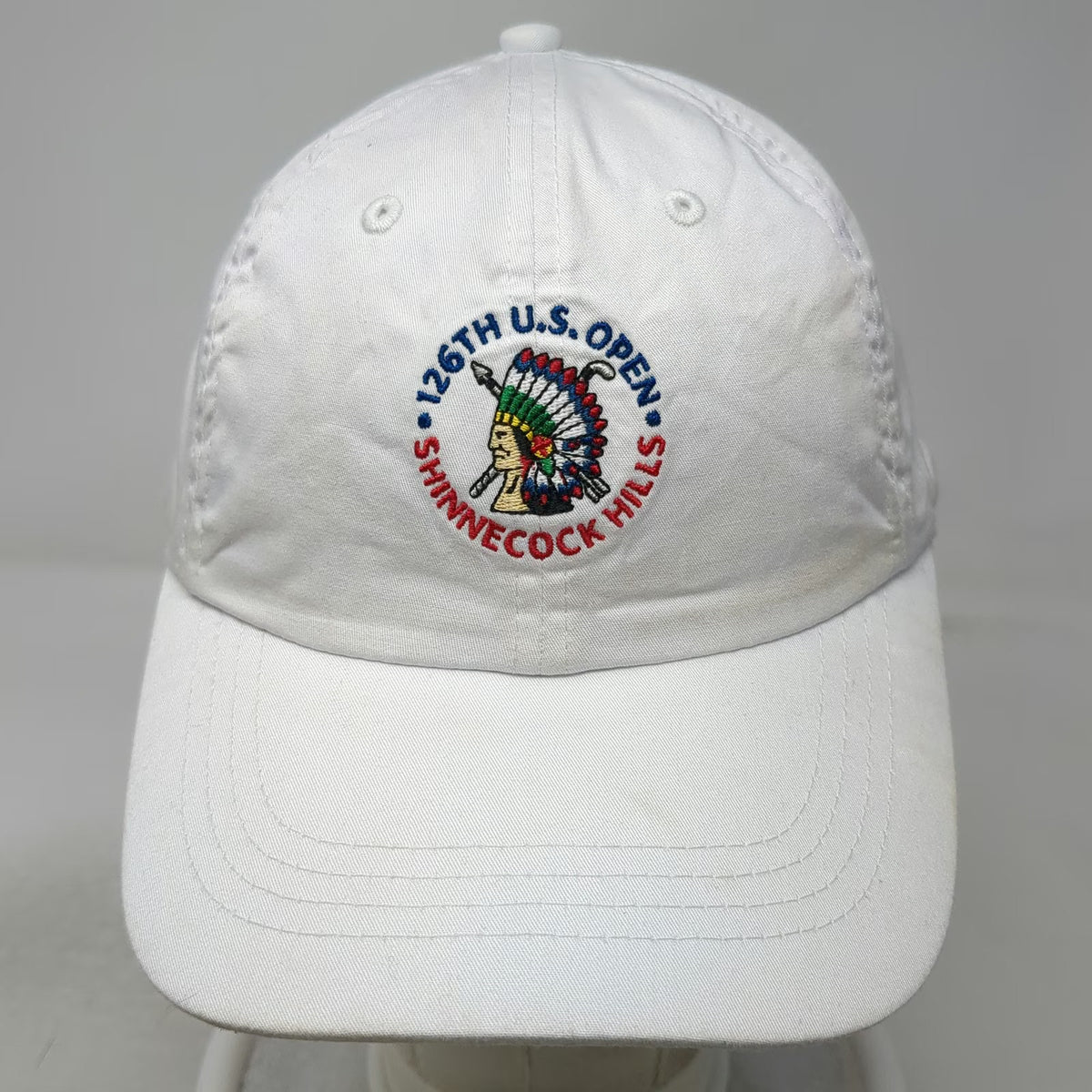 Peter Millar USGA Member 126th U.S. Open Golf Baseball Cap Hat White One Size