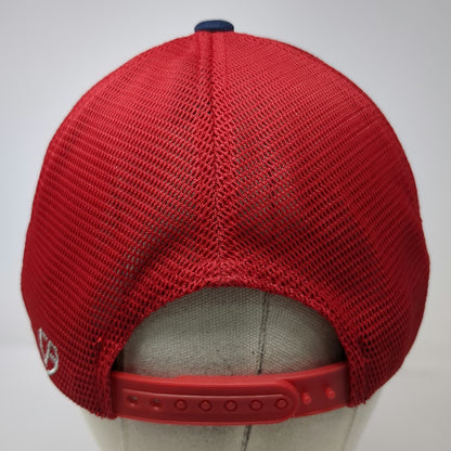 Cap America Waterbird Spirits Baseball Cap White Blue Red OS Snapback Patch