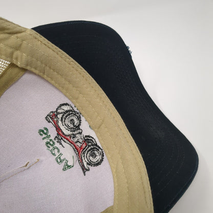 Siscra Wild Bunch Strapback Trucker Hat Tan One Size Mesh Back Nissun