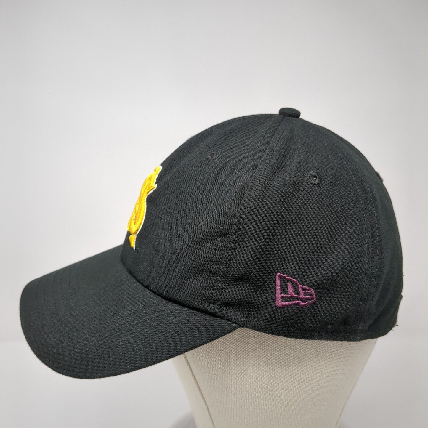 Arizona State Sun Devil Slideback Hat Black OS Adjustable Embroidered New Era