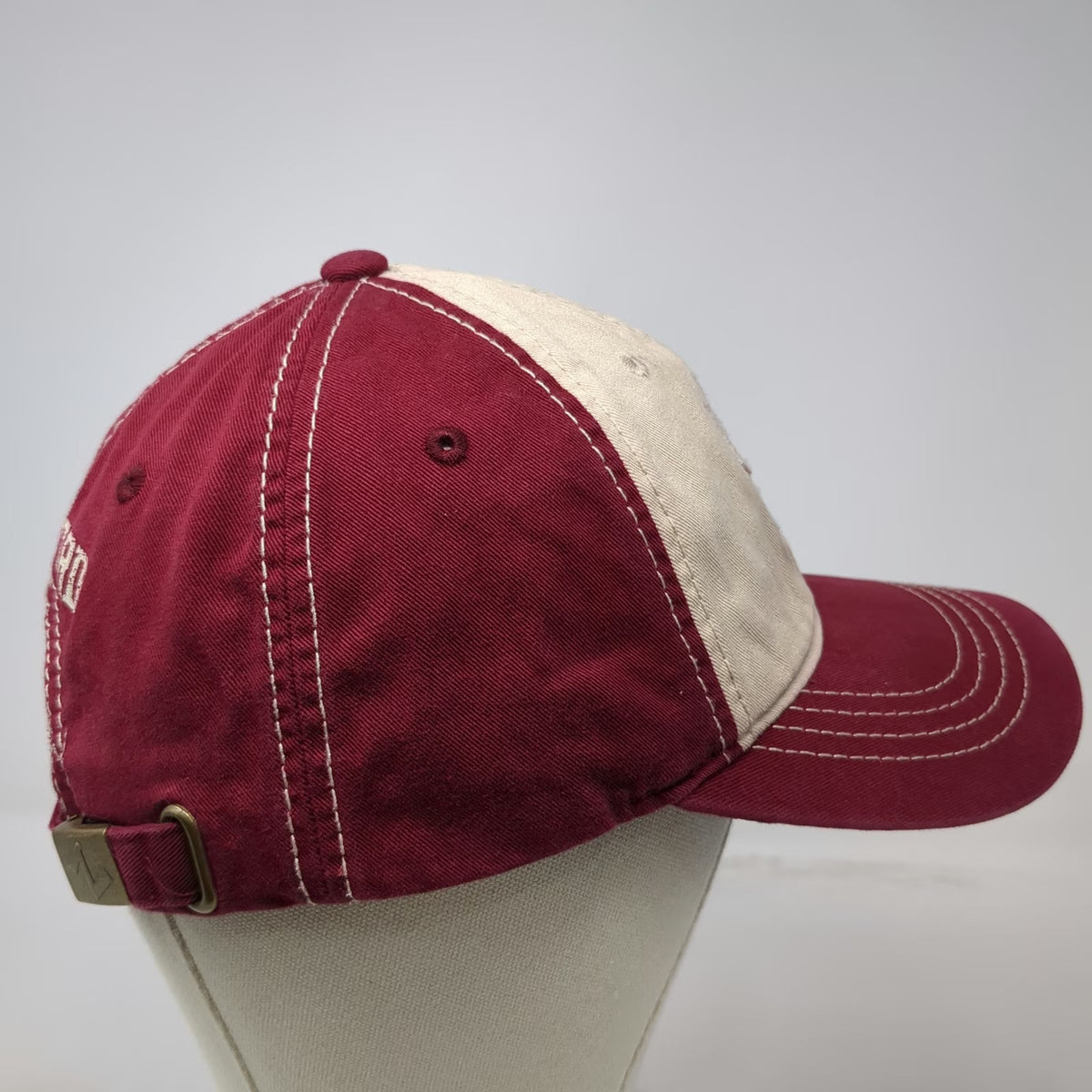 Stanford Cardinal NCAA Zephyr Red One Size Hat Contrast Stitching Slideback Logo