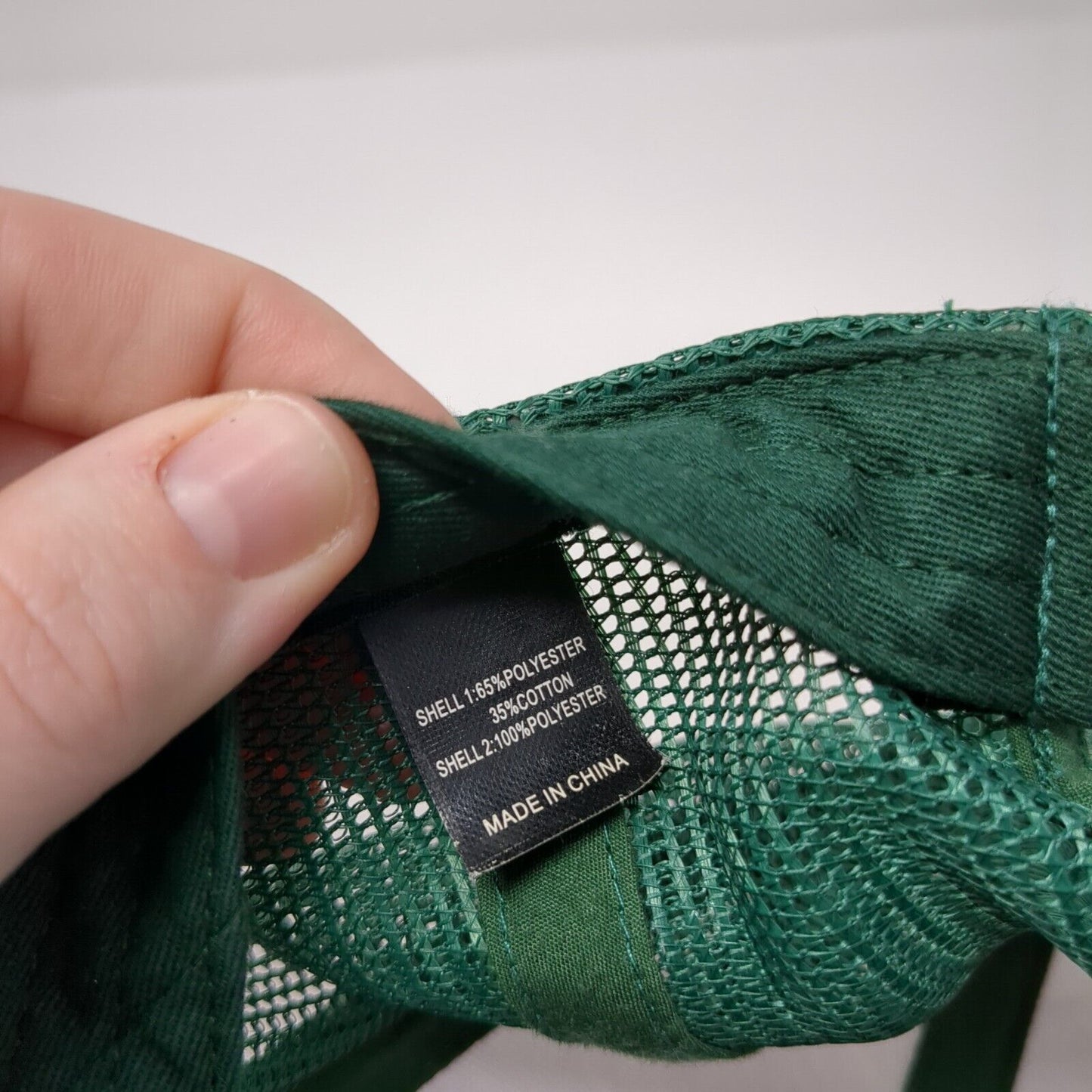 Home Idaho Snapback Trucker Hat Green One Size Adjustable Mesh Back Richardson