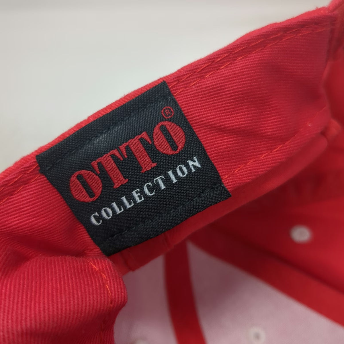 Otto Baseball Cap Red OSFM Dr. JimZ Secret Formula Ladybug Logo Strapback Hat