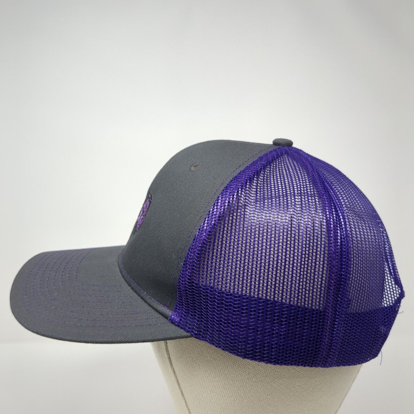 Two Owls Snapback Trucker Hat Multicolor OS Mesh Back Adjustable Port Authority