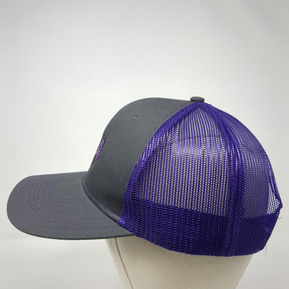 Two Owls Snapback Trucker Hat Multicolor OS Mesh Back Adjustable Port Authority