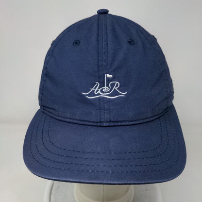 AIR Staff Strapback Hat Blue One Size Adjustable Embroidered 6 Panel Pukka