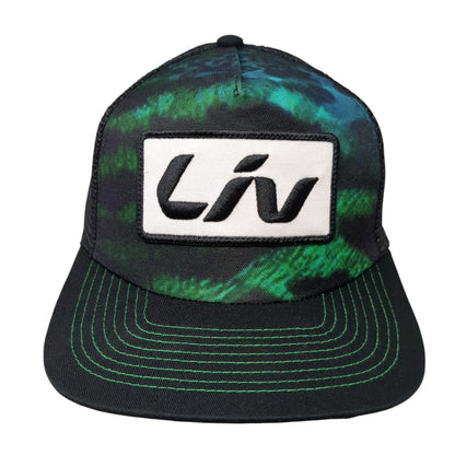 Liv Snapback Trucker Hat Multicolor OS Adjustable Mesh Back Embroidered 6 Panel