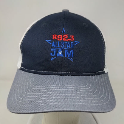 K92.3 All Star Jam Snapback Mesh Back Trucker Hat Multi One Size Embroidered