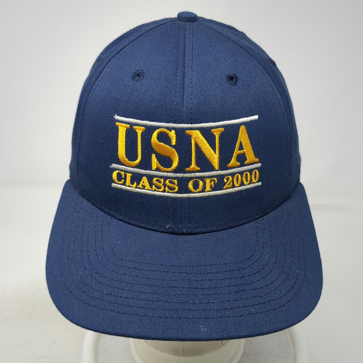 US Naval Academy Snapback Blue One Size Hat USNA Class of 2000 Made in USA