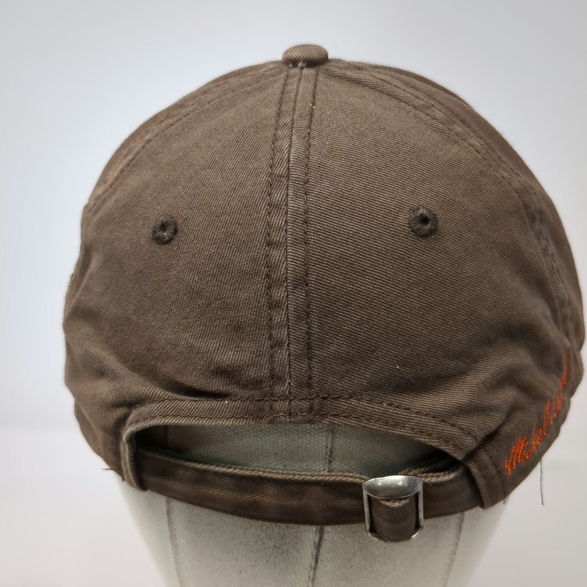Bone Collector Baseball Cap Brown One Size Michael Waddell Antler Logo Hat