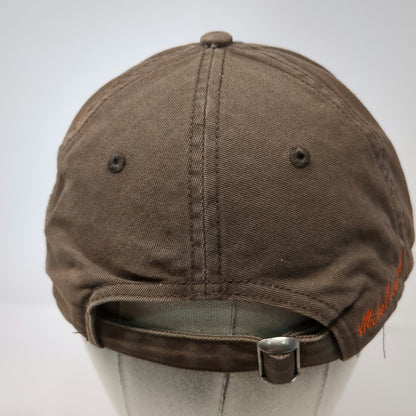 Bone Collector Baseball Cap Brown One Size Michael Waddell Antler Logo Hat