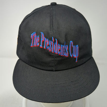 Custom Imprinted Apparel The Presidents Cup Hockey Snapback Black One Size Hat