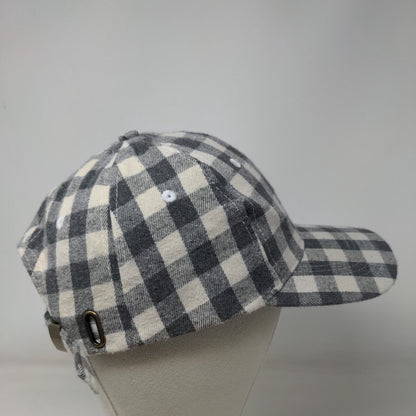 Cocus Pocus Slideback Hat Multicolor One Size Buffalo Check Plaid 6 Panel