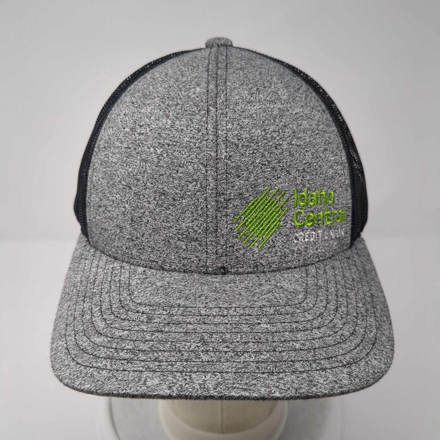Idaho Central Credit Union Snapback Trucker Hat Gray M/L Mesh Back Richardson