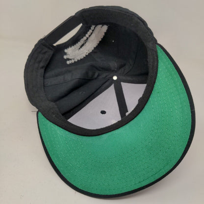 Unbranded Men's Snapback Hat Black Embroidered TF Crown Logo