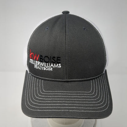 KW Boise Keller Williams Realty Boise Snapback Trucker Hat Gray OS Richardson